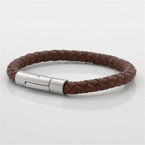 Designer Leather Braided Bracelets For Mens