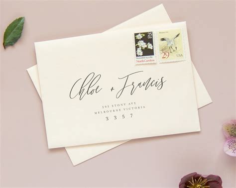 Envelope Addressing Wedding Invitation Address Printi - vrogue.co