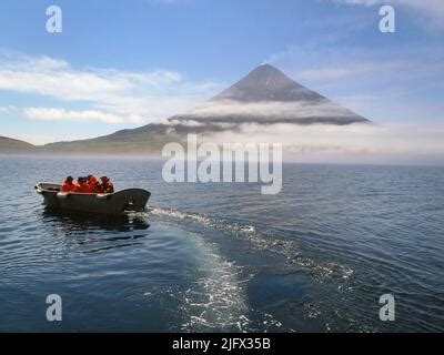 USA Alaska Aleutian Islands Umnak Island Bering Sea Nikolski native village Stock Photo - Alamy