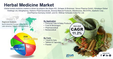 Global Herbal Medicine Market To Around USD 348 billion by 2028