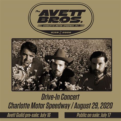 SOLD OUT! The Avett Brothers to Perform Live, Drive-In Concert Aug. 29 ...