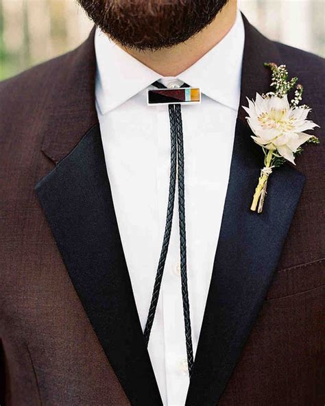 Bolo Tie Wedding Suits - The Latest Way To Reflect Your Personal Style - jenniemarieweddings