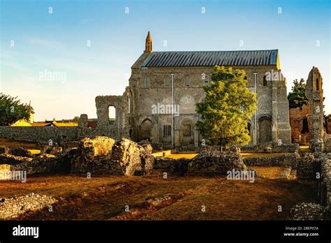 BINHAM PRIORY Benedictine Priory Stock Photo - Alamy