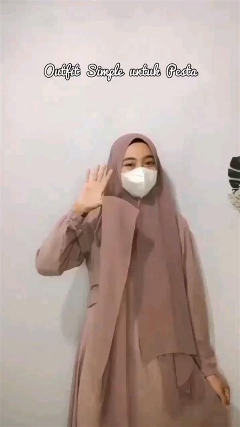 Tutorial pashmina simple outfit | Gaya hijab, Model pakaian hijab ...