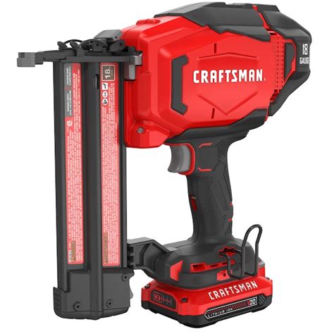 CRAFTSMAN V20 2-in 18-Gauge Cordless Brad Nailer in the Nailers department at Lowes.com