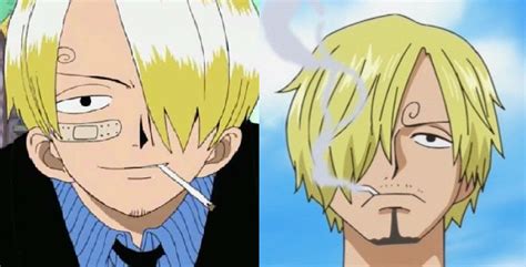 Does everyone else realize that both of Sanji's eyebrows point the same way? : OnePiece