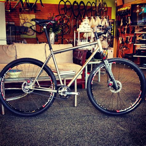 Steel Mosaic 29er single speed belt drive mountain bike. | Bicycle, Gravel bike, Bike life