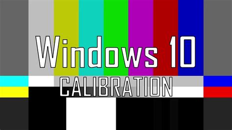 🎬 How to calibrate monitor in Windows 10 - monitor calibration tool, color calibration. - YouTube