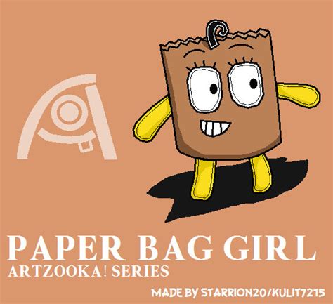 Smashified Paper Bag Girl (Artzooka!) by StarRion20 on DeviantArt