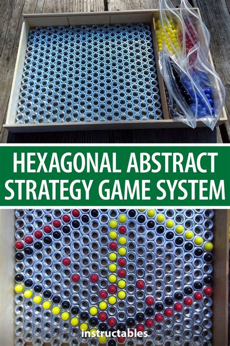 an image of a game board with the words hexagonal abstract strategy game system