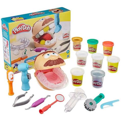 Hasbro Play-Doh Dentist Prankster Multicolor, Kidinn