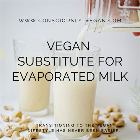 Vegan Substitute for Evaporated Milk • Consciously Vegan