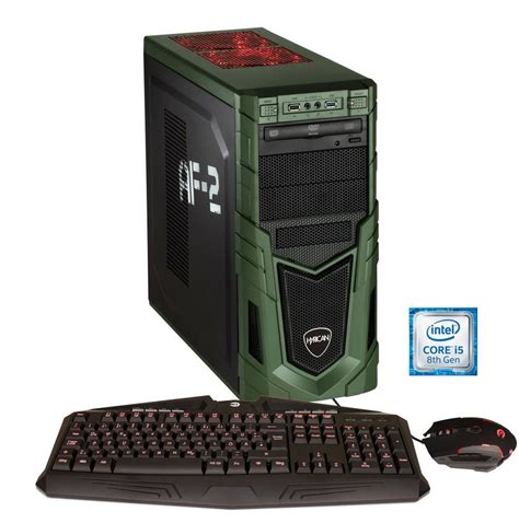 HYRICAN Gaming PC Intel® i5-8400 8GB SSD + HDD GeForce® GTX 1060 ...