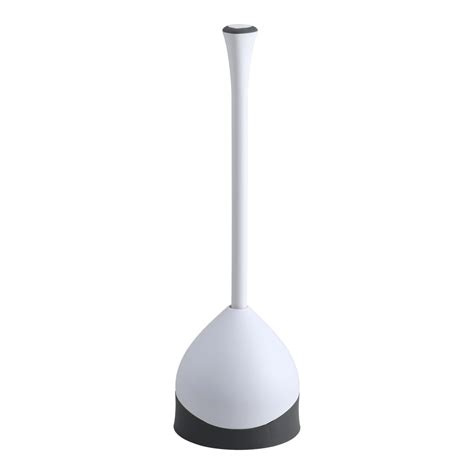 Clorox Hideaway Toilet Plunger with Caddy, White, 19.5in - Walmart.com