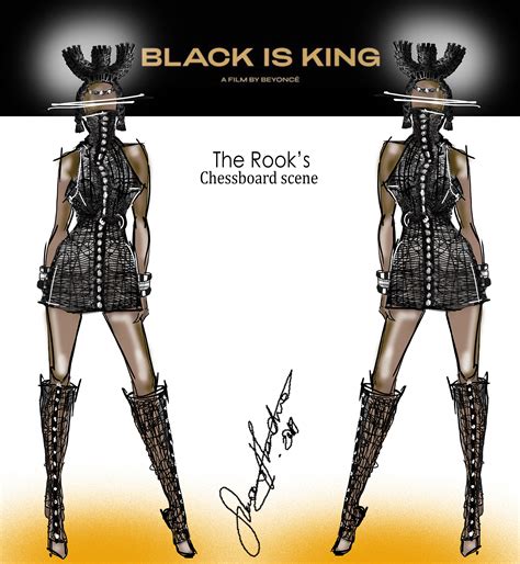 BLACK IS KING by Beyonce (Mood 4 Eva) costume design on Behance