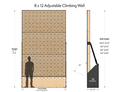 Adjustable Climbing Wall — Revival Climbing Coalition