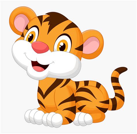 Tiger Clipart Tiger Cub - Baby Tiger Clipart Png , Free Transparent ...