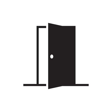 door vector icon 21533031 Vector Art at Vecteezy