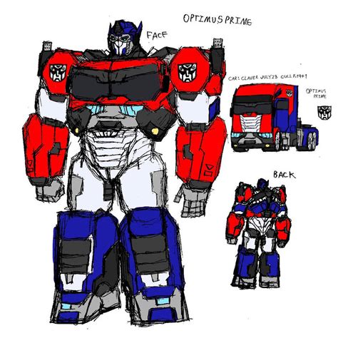 Optimus prime Autobot by PHATHITDATABASE on DeviantArt