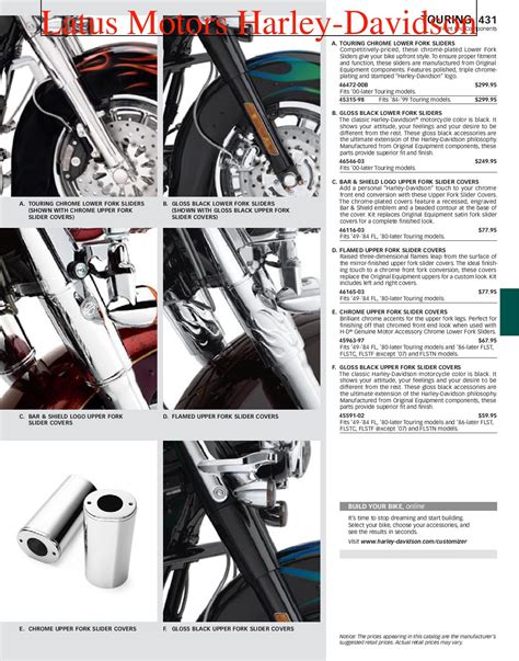 Part 1 Harley-Davidson Parts and Accessories Catalog by Harley-Davidson ...