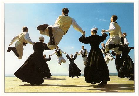 The Postal Picture: Breton Dance