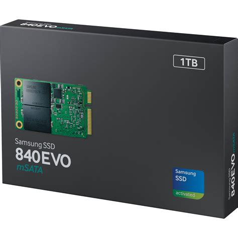 Samsung 1TB 840 EVO mSATA Internal Solid State Drive MZ-MTE1T0BW