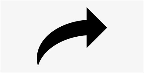 Curved Next Arrow Vector - Tilted Arrow Transparent Background PNG ...