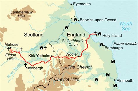 St. Cuthbert's Hike scotland | St Cuthbert's Way - walking holidays and ...