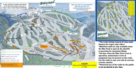 Brian Head Ski Trail Map - AllTrips