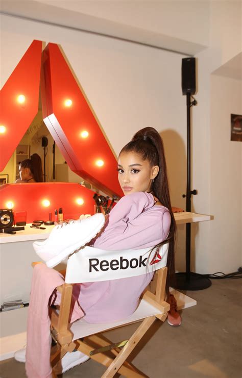 Ariana Grande - Reebok Collection 2018 • CelebMafia