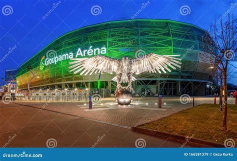 Groupama Arena. Fradi Budapest, Hungary. Editorial Stock Image - Image ...