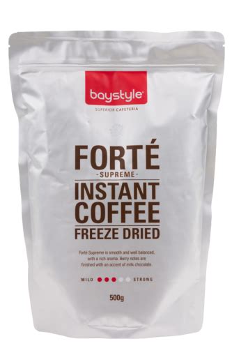 Forte Freeze Dried Instant Coffee - Crown Brand