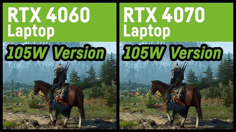 RTX 4060 vs. RTX 4070 in 10 Games - Laptop/Notebook Gaming Test - YouTube