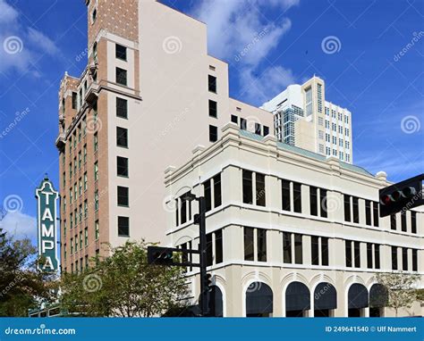 Historical Buildings in Downtown Tampa, Florida Editorial Image - Image ...