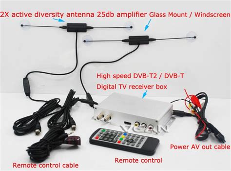 set top box dvb-t2DVB-T USB HDMI HDTV tuner 2 active antenna high speed