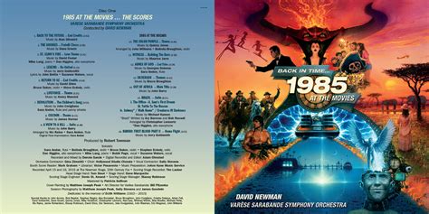 Back In Time: 1985 At The Movies — Deluxe 6CD Set on Behance