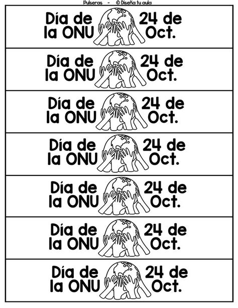 Estupendas y geniales actividades para trabajar en el día de la ONU 24 de octubre | Material ...