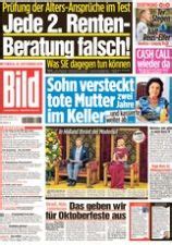 Bild Zeitung Abo für 354,40 € mit 112,32 € Rabatt bestellen - Abo24