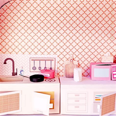 Free Doll house wallpaper in 1:12th scale | Doll house wallpaper ...