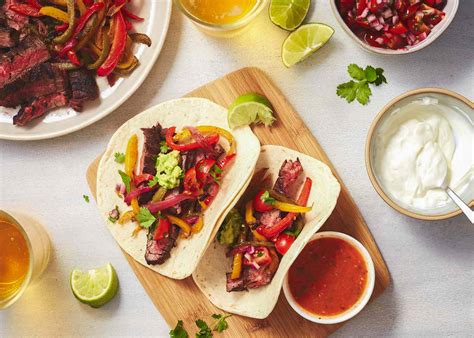 Easy Fajita Recipe With Grilled Marinated Skirt Steak