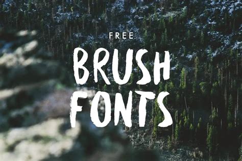 25+ Hand-Drawn, Free Brush Fonts - Hipsthetic