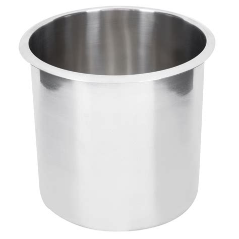 Avantco W300INSET 6 Qt. Stainless Steel Bain Marie Pot