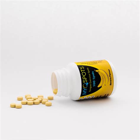 Myospots - Banana Flavour 100 spots - Smile Boosters