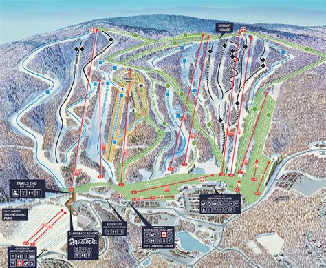 Camelback Mountain Resort Trail Map | OnTheSnow