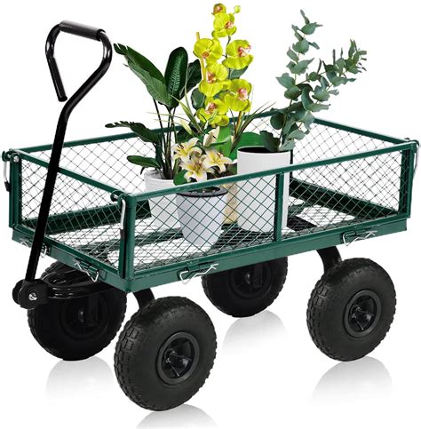 Branax Fold Wagon Cart, Garden Carts, Lawn & Garden Utility Cart, Beach ...