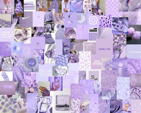 Light Purple Aesthetic Collage | Images and Photos finder