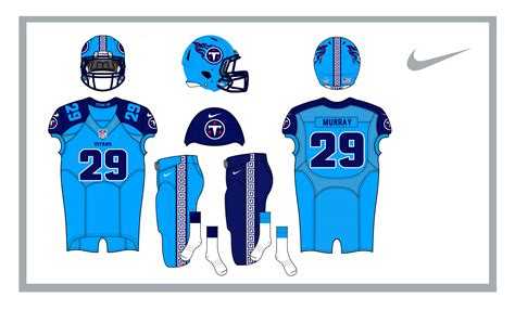 NIKE X TITANS 2018 Concept Uniforms (+Color Rush & Throwback Thursday ...