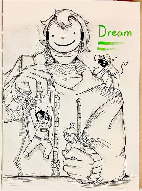 Dream manhunt fan art by 3artho on DeviantArt