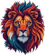 Lion Big Cat Animal Illustration Free Stock Photo - Public Domain Pictures