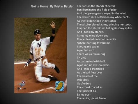 Baseball poems